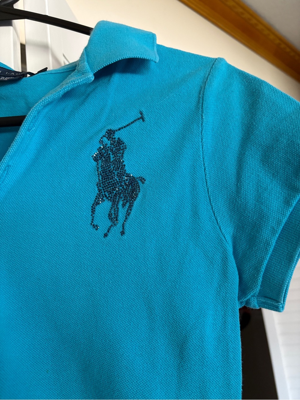 Ralph Lauren beaded big pony polo